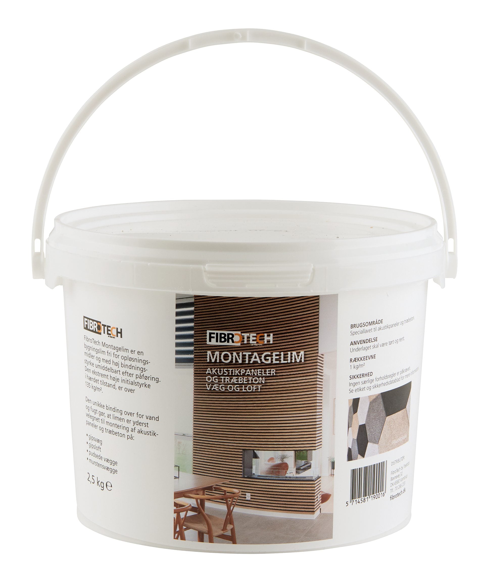 Monteringslim Fibrotech Spann 2,5 kg